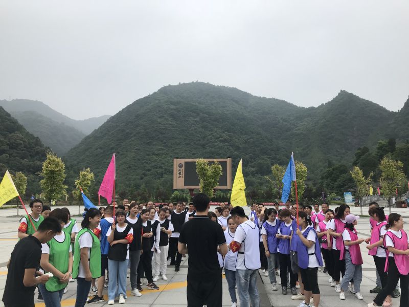 【宝鸡九龙山】第一批大型趣味拓展活动