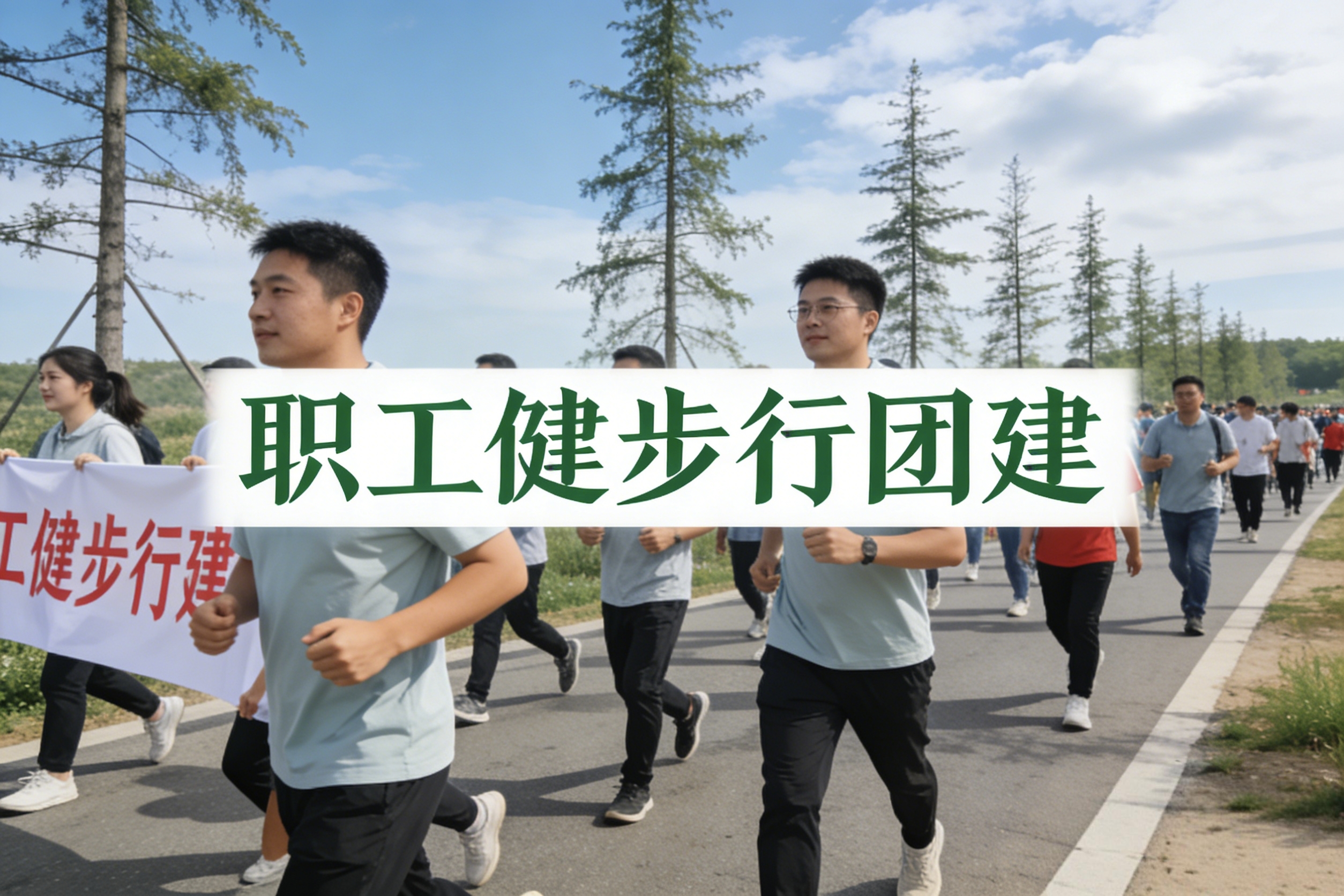 汉城湖健步行定向团建活动